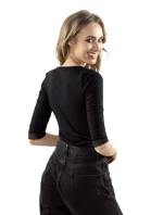 Dámska blúzka Mati čierna - ELDAR