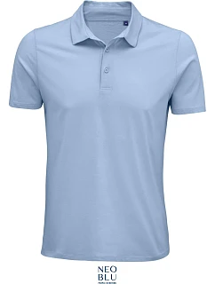 Men Pánské žerzejové polo soft blue model 22500538 - NEOBLU