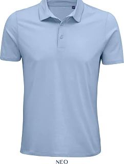 Men Pánské žerzejové polo soft blue model 22500538 - NEOBLU