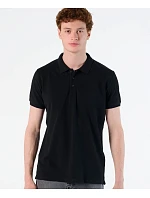SOL'S Phoenix Men Pánske elastické polo tričko z piké 25.1708 čierne