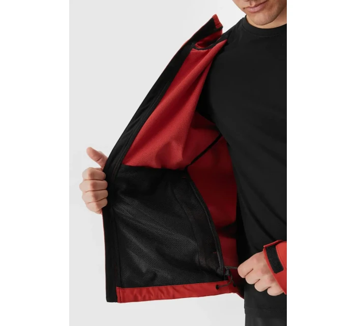 Kurtka Męska Softshell Z Kapturem 4F 4FWAW24TSOFM283-61S Czerwona