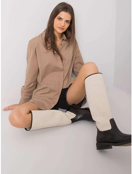 Košile EM KS model 16274877 tmavě lila - FPrice