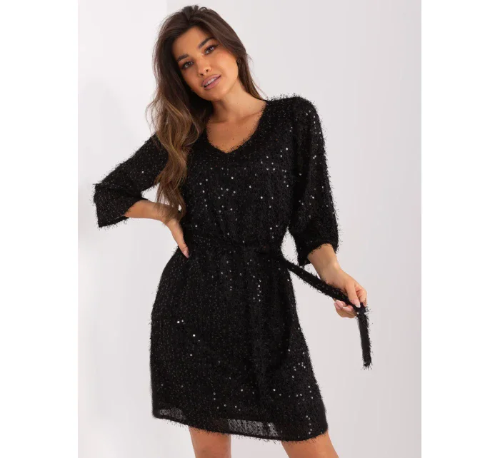 Šaty LK SK 509530.10 čierne