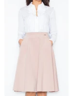 Košeľa Žaneta M012 Biela - Figl