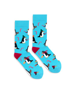 Banana Socks Ponožky Classic X-Mas Penguins