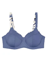 Dámske plavky Summer Allure W sd 01 blue/ecru - Triumph