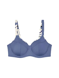 Dámske plavky Summer Allure W sd 01 blue/ecru - Triumph