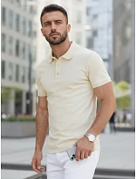 FashionStreet pánske žlté polo tričko PX0606