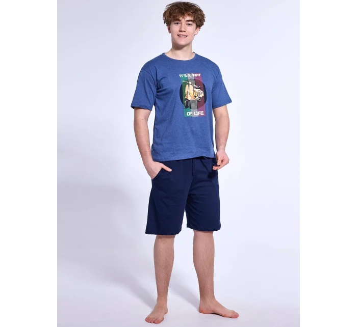 Cornette F&Y Boy pyžamo 500/49 Scooter w/r 164-188 Cornette F&Y Boy pyžamo 500/49 Scooter w/r 164-188