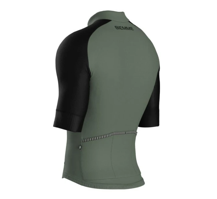 Košile model 21851033 zelená černá M - Biemme