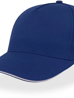 Start Five Sandwich 5 panelová kšiltovka Five  royal model 22479556 - Atlantis Headwear
