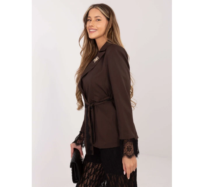 MI MA bunda A2895.54 tmavohnedá MI MA bunda A2895.54 tmavohnedá