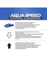 AQUA SPEED Topánky do bazéna Alcano Coral/White
