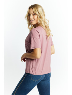 Dámske bavlnené tričko Monnari pink