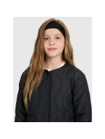 Dívčí péřová bunda se syntetickou výplní model 21815718 - 4F Dívčí péřová bunda se syntetickou výplní model 21815718 - 4F