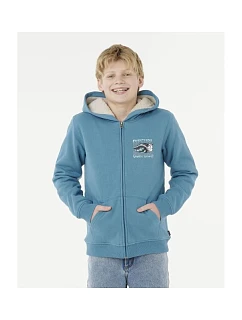 Mikina RIP CURL HAZE & TUBE LINED Z/T HOOD-BOY modrá