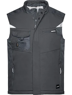 JN 825 Pracovní zimní softshellová vesta Strong model 22491291 black/black - Daiber