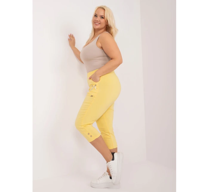 Spodnie AT SP model 19658773 jasny żółty - FPrice