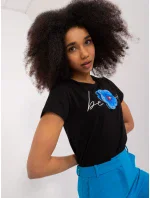 Blúzka RV BZ 9647.16X čierna Blúzka RV BZ 9647.16X čierna