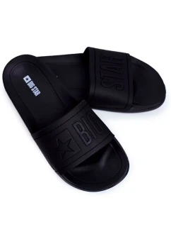 Pánské módní pantofle Big Star - černé