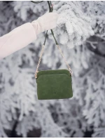 Dámska kabelka Vuch Mini Fossy Suede Green