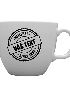 Personalizovaný MEGA XXL keramický hrnek 1 000 ml - nejlepší xx SINCE xx