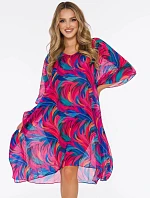 Dámske pareo 15 D83T- 42 pink - Self