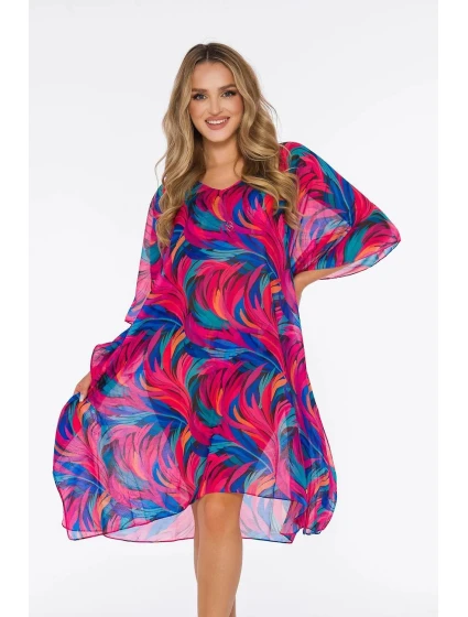 Dámske pareo 15 D83T- 42 pink - Self Dámske pareo 15 D83T- 42 pink - Self