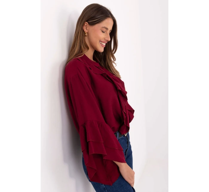 Košeľa s dlhým rukávom model 220226 Rue Paris