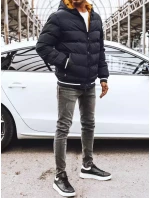 Pánská oboustranná zimní bunda tmavě modrá Dstreet model 21965462 - FashionStreet