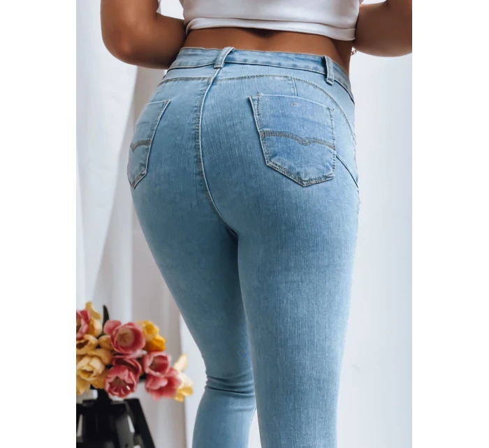 Dámské kalhoty DO IT modré Dstreet model 21968375 - FashionStreet Dámské kalhoty DO IT modré Dstreet model 21968375 - FashionStreet