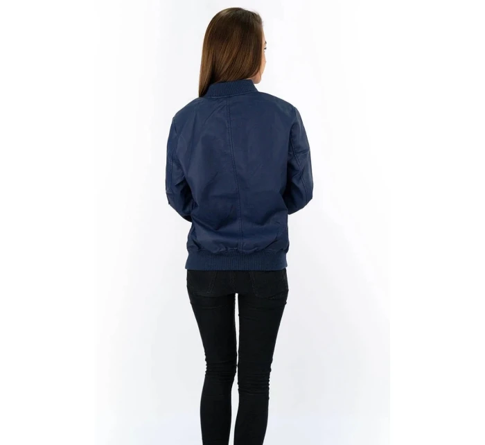 Tmavě modrá bunda typu model 5844480 - L. Style Tmavě modrá bunda typu model 5844480 - L. Style