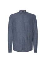 Tommy Hilfiger Košeľa z farbeného ľanu M MW0MW23147 Tommy Hilfiger Košeľa z farbeného ľanu M MW0MW23147