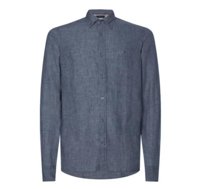 Tommy Hilfiger Košeľa z farbeného ľanu M MW0MW23147 Tommy Hilfiger Košeľa z farbeného ľanu M MW0MW23147