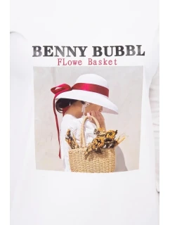 Šaty s potiskem model 18744170 ecru - K-Fashion