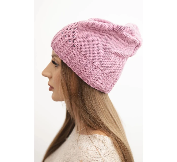 Čepice s rolováním Magda K293 camel