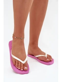 Dámské Pantofle Růžové model 21704171 - 4F