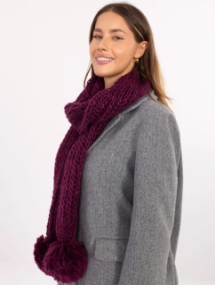 Szalik AT SZ S model 21488755 ciemny fioletowy - FPrice