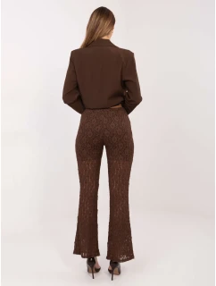 Spodnie IT SP model 21798136 brązowy - FPrice