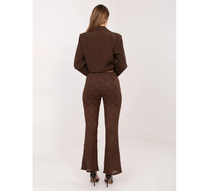 Spodnie IT SP model 21798136 brązowy - FPrice