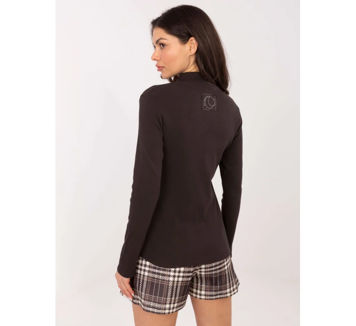 Blúzka JM BZ 3035.64 tmavohnedá Blúzka JM BZ 3035.64 tmavohnedá