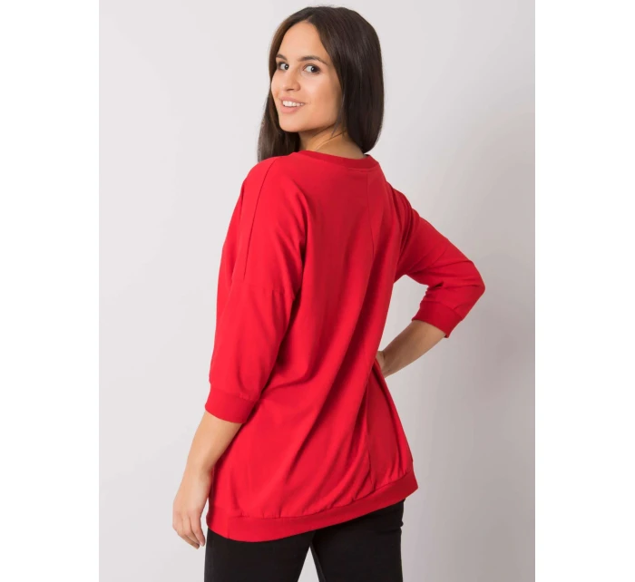 Mikina RV BL 7328.19 červená