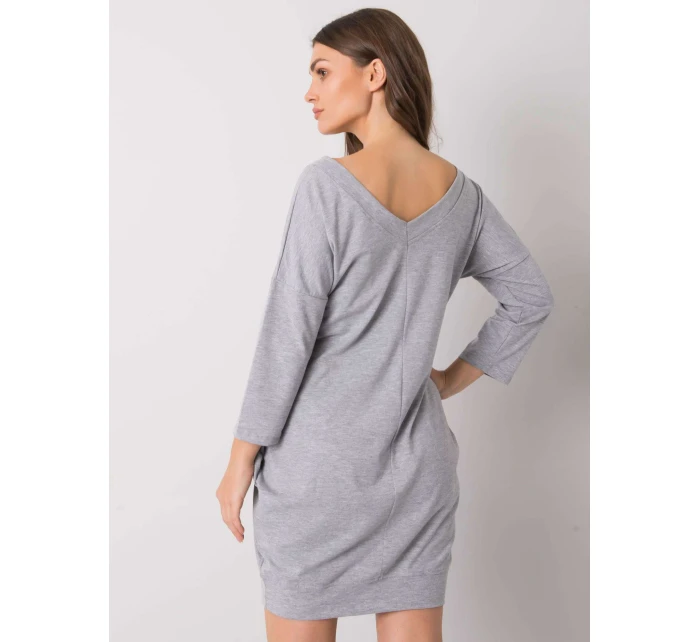 Šaty RV SK 6838.43 sivé