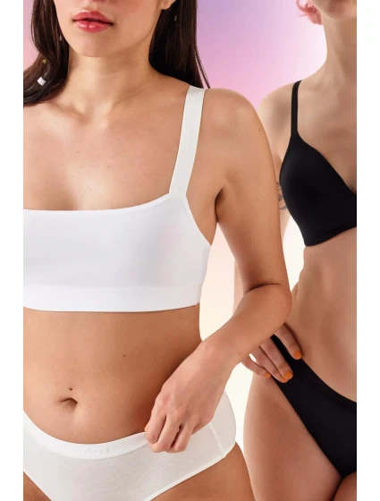 sloggi GO Ležérny top - WHITE - SLOGGI WHITE - SLOGGI sloggi GO Ležérny top - WHITE - SLOGGI WHITE - SLOGGI