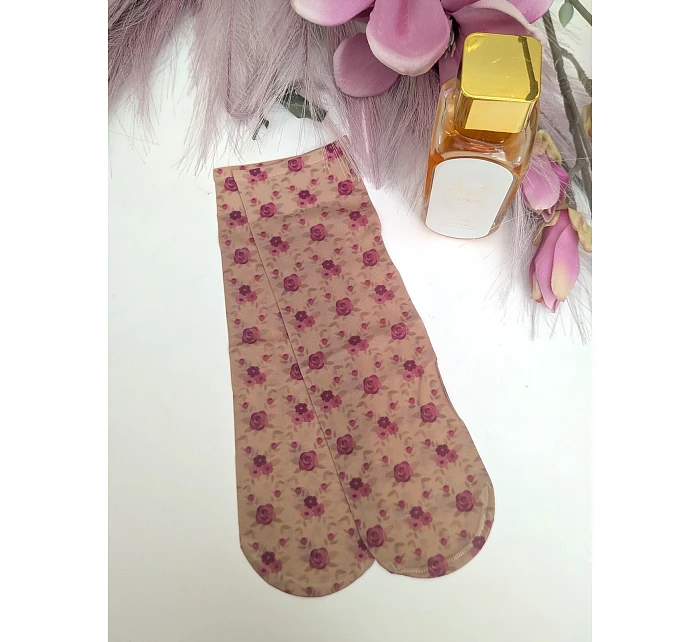 Dámske vzorované ponožky Magnetism lycra 20 den