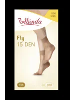 Dámské model 15435409 ponožky FLY SOCKS 15 DEN  černá - Bellinda