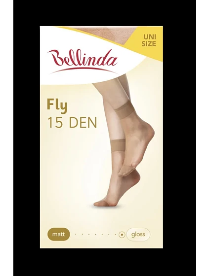 Dámské model 15435409 ponožky FLY SOCKS 15 DEN černá - Bellinda Dámské model 15435409 ponožky FLY SOCKS 15 DEN černá - Bellinda