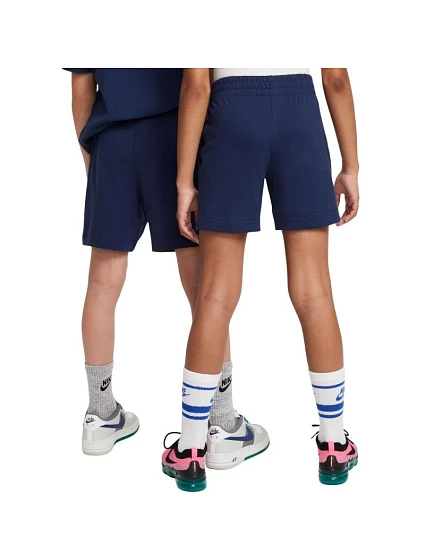 Dětské šortky Sportswear Club navy blue model 22219423 410 - NIKE Dětské šortky Sportswear Club navy blue model 22219423 410 - NIKE