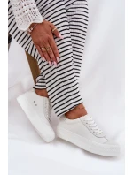 Dámské tenisky na platformě Big Star model 21693218 Bílé - Big Star Shoes