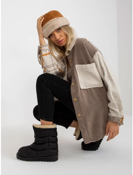 Košeľa DN KS 4007.04 béžová